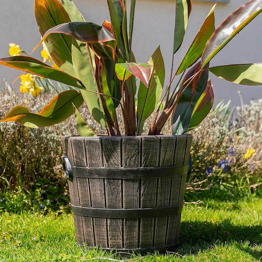 Viosarp Plant Pot Plastic Gray