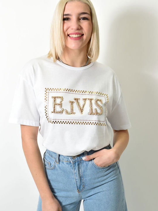 Γυναικείο T-shirt Λευκό