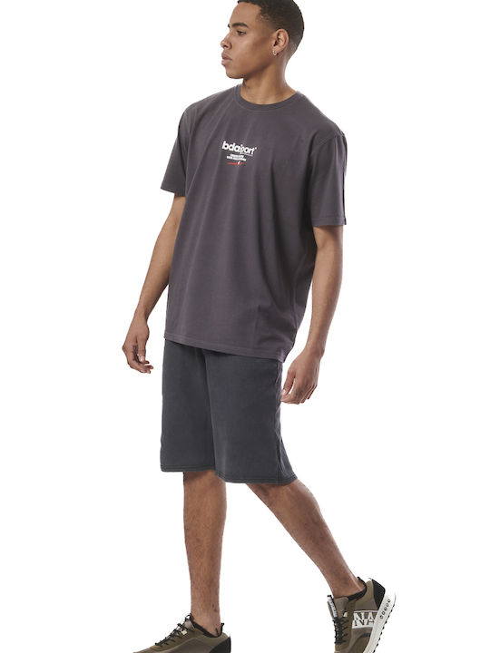 Body Action Men's Short Sleeve T-shirt Gray