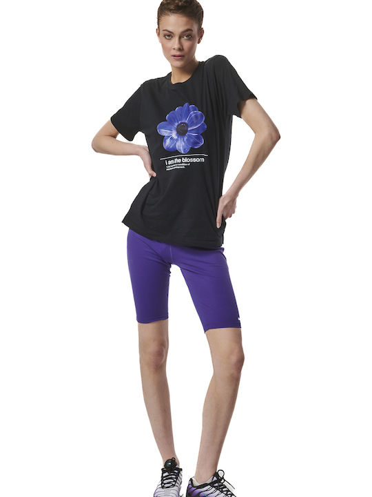 Дамски T-shirt Черно