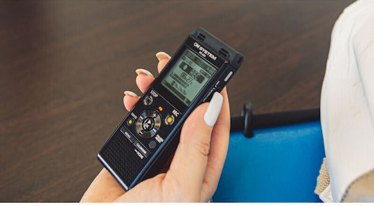 OM System Voice Recorder WS-883 με Eσωτερική Μνήμη 8GB