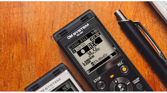 OM System Voice Recorder WS-883 με Eσωτερική Μνήμη 8GB