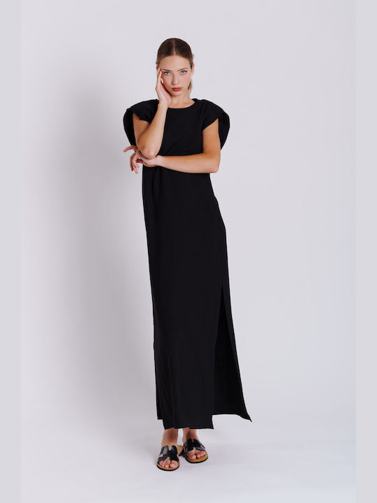 Collectiva Noir Maxi Φόρεμα Black
