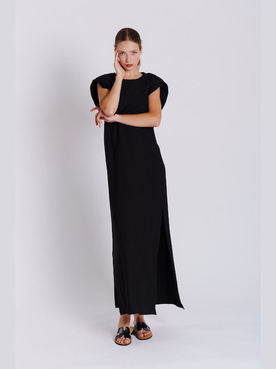 Collectiva Noir Maxi Dress Black