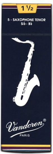 Vandoren Tenor Sax Traditional Reeds Strength 2.5 Reed 1 Pc