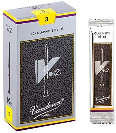 Vandoren Bb Clarinet V12 Ancii Pentru Instrumente De Suflat Tărie 3 Καλάμι Pentru Clarinet