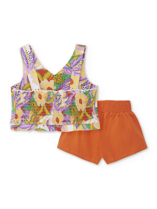 Tuc Tuc Kids Set with Shorts Summer 2pcs PORTOOKALI