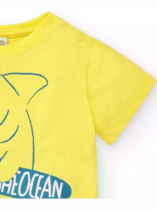 Kinder-T-Shirt Gelb