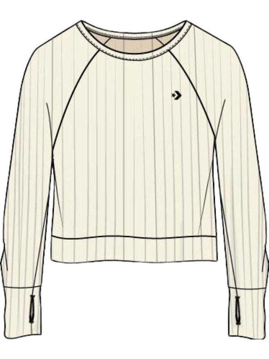 Converse Πουλόβερ Ivory