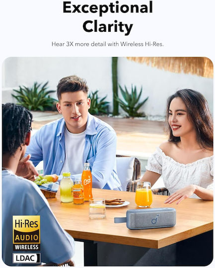 Anker SoundCore Motion 100 Αδιάβροχο Ηχείο Bluetooth 20W με Διάρκεια Μπαταρίας έως 12 ώρες Μαύρο
