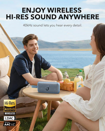 Anker Soundcore Motion 300 BT Wasserdicht Bluetooth-Lautsprecher 30W mit Akkulaufzeit bis zu 13 Stunden Blau
