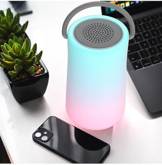 Sound Crush Luster Ηχείο Bluetooth 5W με Διάρκεια Μπαταρίας έως 8 ώρες Λευκό