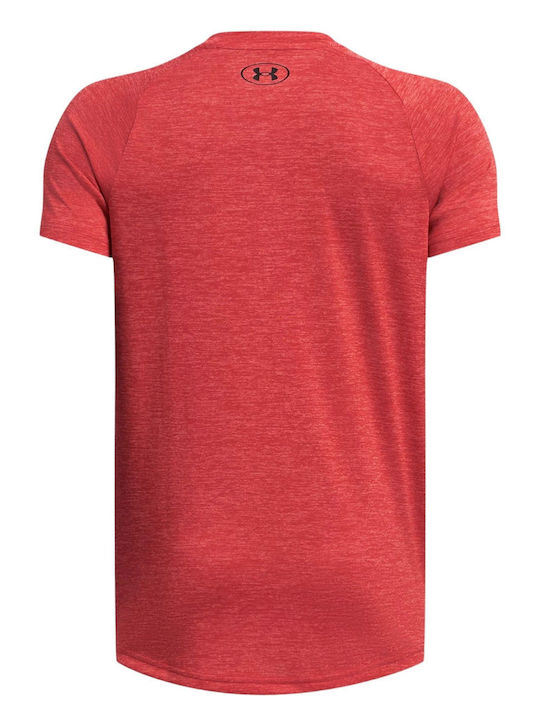 Under Armour Kids Blouse Short Sleeve Red Tech 2.0