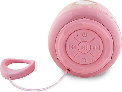 Hello Kitty Mini HKWSBT6GKEP Bluetooth-Lautsprecher mit Batterielaufzeit bis zu 7 Stunden Rosa