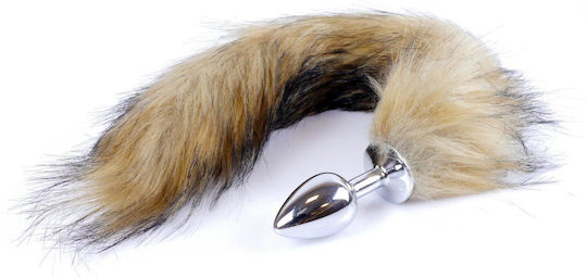 Boss Of Toys Fox Tail Πρωκτική Σφήνα XLarge Γκρι
