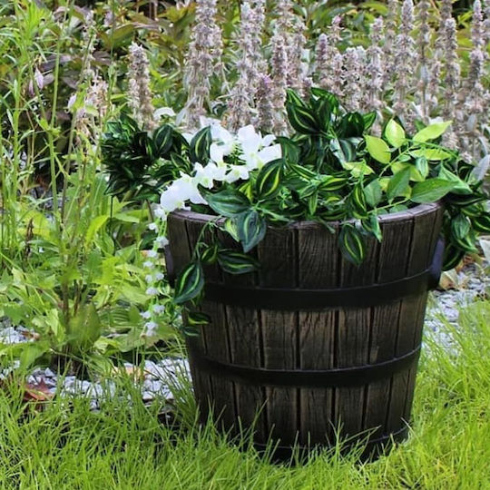 Viosarp Planter Plastic Gray 39x39cm.