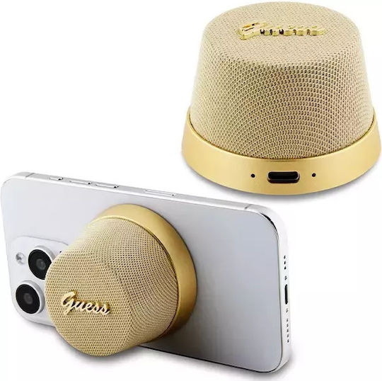 Guwsc3alsmp Bluetooth-Lautsprecher 3W mit Akkulaufzeit bis zu 2 Stunden Gold