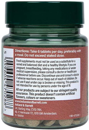 Holland & Barrett Rose Hip 4500mg 120 tabs