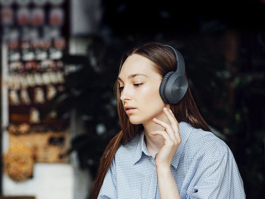 Edifier W600BT Безжични / Жични Over Ear Слушалки с 30 часа Работа Черни