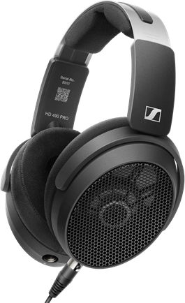 Sennheiser HD 490 PRO Ενσύρματα Over Ear Ακουστικά Μαύρα