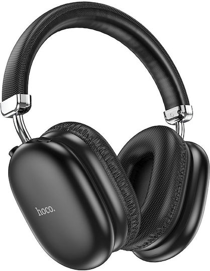 Hoco W35 Max Joy Ασύρματα / Ενσύρματα Over Ear Ακουστικά με 90 ώρες Λειτουργίας Μαύρα