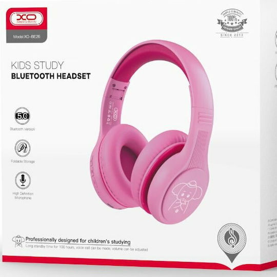 XO ΒΕ26 Fără fir / Cu fir Over Ear Căști cu 18 ore de Funcționare Roz