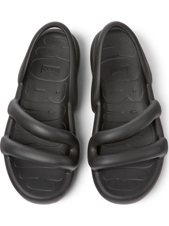 Women's Flat Sandals in Black Color