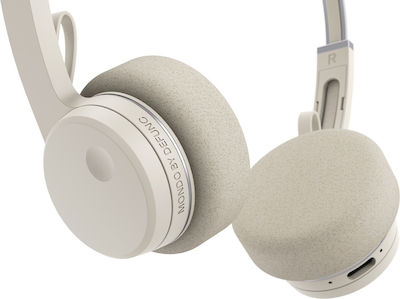 Mondo M1013 Wireless/Wired On Ear Headphones with 28 hours of Operation Gray