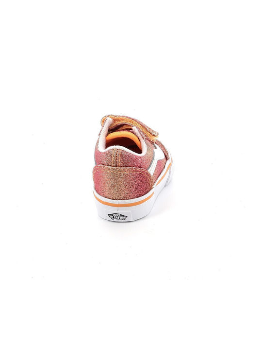 Old Skool Old Skool V Kids Sneakers with Scratch Orange
