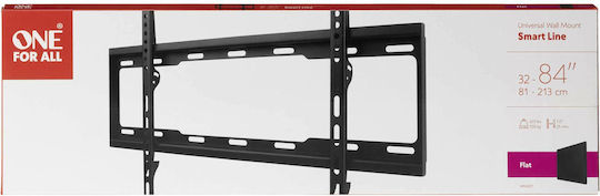 One For All WM 2611 Βάση Τηλεόρασης Τοίχου έως 84" και 100kg