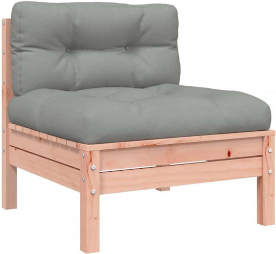 Garten- und Outdoor-Möbelsets Wohnzimmer Typsatz 7 Stück Grau mit Kissen