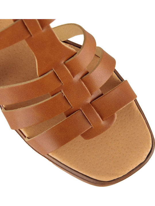 Leather Sandals Brown