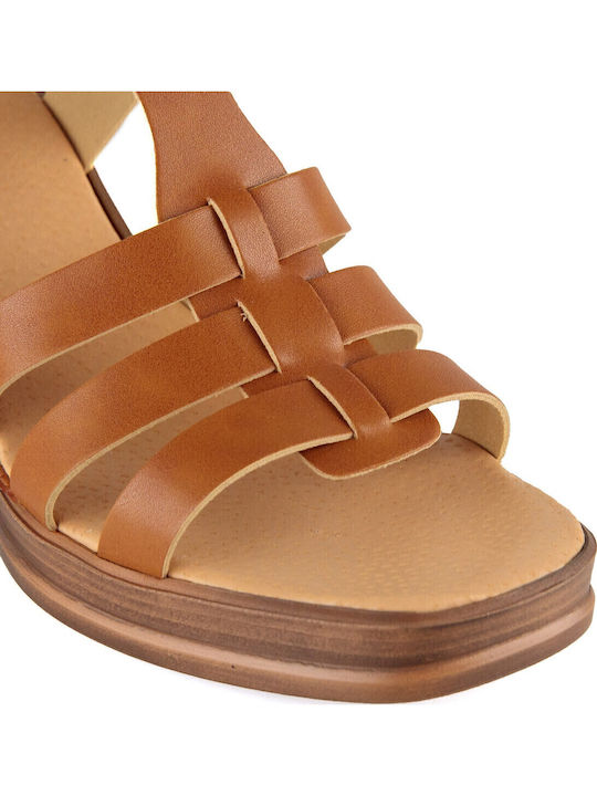 Leather Sandals Brown