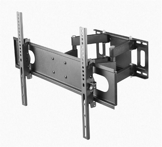 Gembird WM-70ST-01 Βάση Τηλεόρασης Τοίχου έως 70" και 35kg Μαύρο