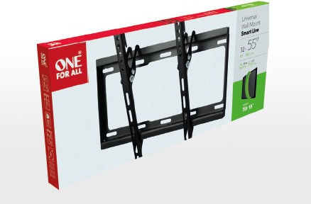One For All WM 2421 Επιτοίχια έως 55" και 80kg