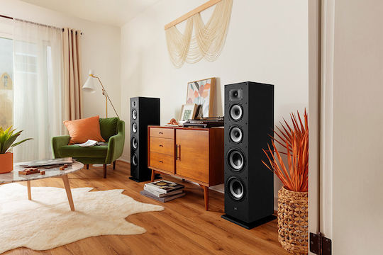 Polk Audio Monitor XT70 Ζεύγος Ηχείων Hi-Fi Δαπέδου 200W 3 Δρόμων Π23.5xΒ31.8xΥ10.3εκ. Μαύρο