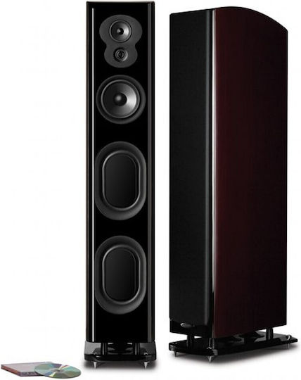 Polk Audio LSiM705 Paar Hi-Fi Lautsprecher Boden 250W 2 Anzahl von Fahrern B21.11xT36.51xH119.38cm. Kirsche