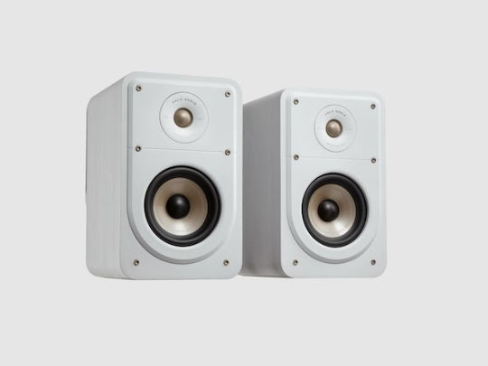 Polk Audio Signature Elite ES15 Paar Hi-Fi Lautsprecher Buch selbst 100W 2 Anzahl von Fahrern B19.1xT25.9xH30.5cm. Weiß