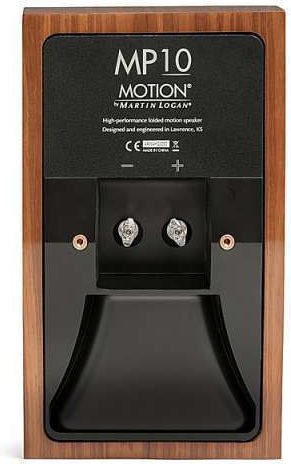 Martin Logan Motion Foundation MP10 Paar Hi-Fi Lautsprecher Buch selbst 200W 2 Anzahl von Fahrern B20.3xT12.7xH35.6cm. Walnuss
