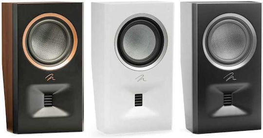 Martin Logan Motion Foundation MP10 Paar Hi-Fi Lautsprecher Buch selbst 200W 2 Anzahl von Fahrern B20.3xT12.7xH35.6cm. Walnuss