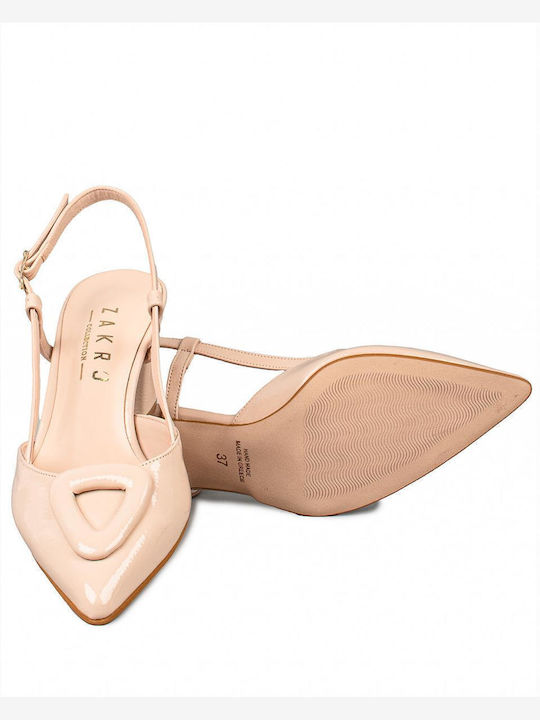 Pink Heels with Strap