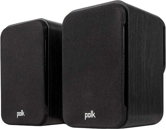 Polk Audio Signature Elite ES10 Ζεύγος Ηχείων Hi-Fi Βιβλιοθήκης 100W 2 Δρόμων Π13.7xΒ2.7xΥ21.3εκ. Μαύρο