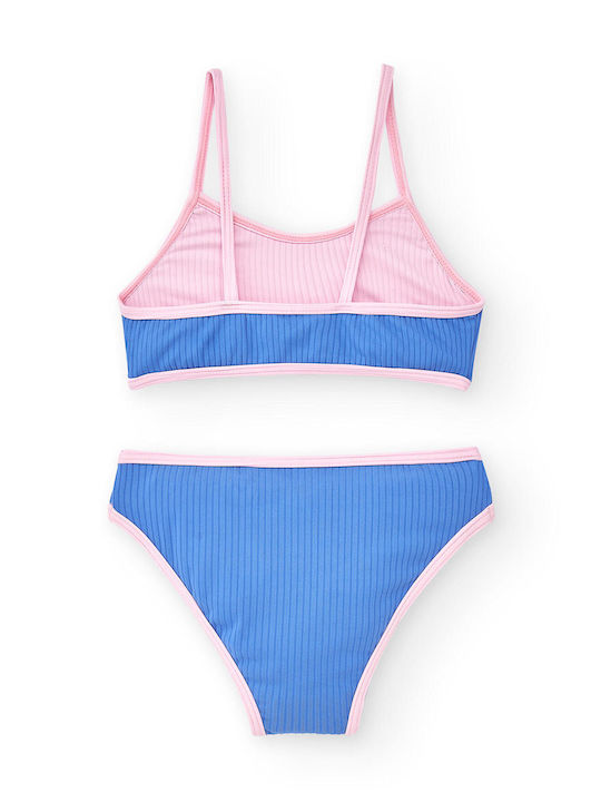 Nath Kids Kinder Badeanzug Bikini Pink-blue