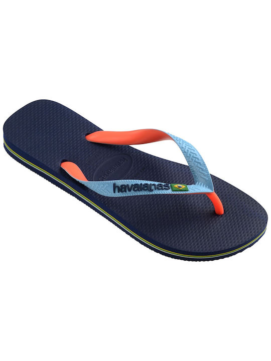 Havaianas Brasil Mix Herren-Flip-Flops Blau