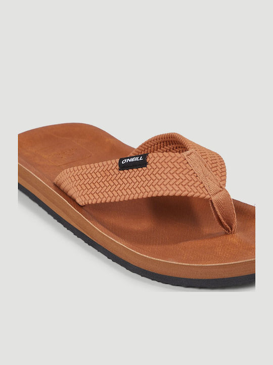 Chad Men's Flip Flops Brown