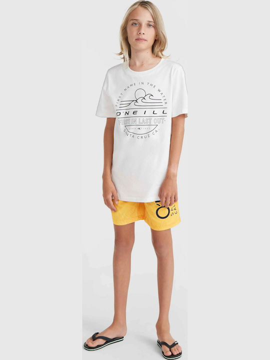 O'Neill Cali Floral Kids Swimwear Swim Shorts Yellow
