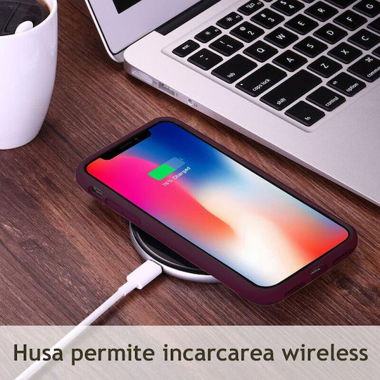 Techsuit Soft Edge Back Cover Σιλικόνης Μωβ (Honor Magic6 Pro)
