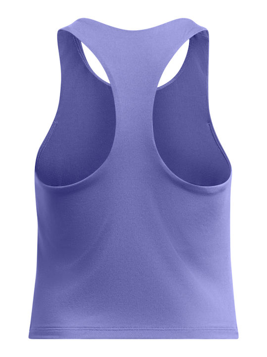 Under Armour Kids Crop Top Sleeveless Purple