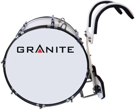 Granite Marching Bass Drum JBMB-1812 18" x 12"