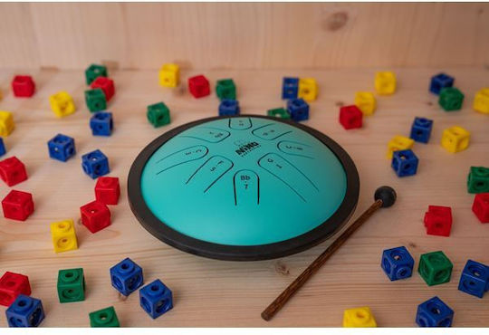 Nino Percussion Steel Tongue Drum 8 Notes 17.78cm